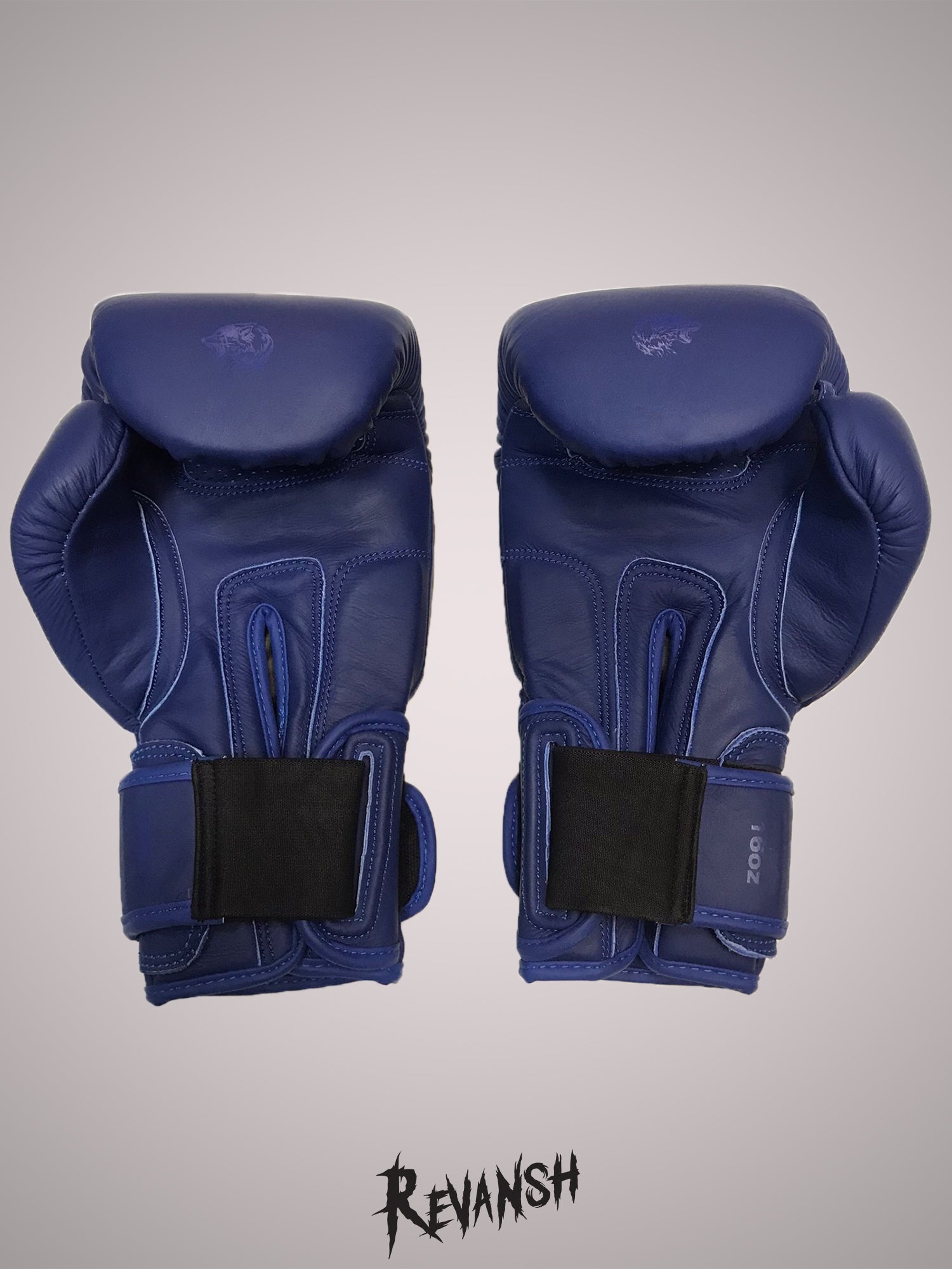 Boxing gloves REVANSH PRO Gel, BGL019BK, genuine leather