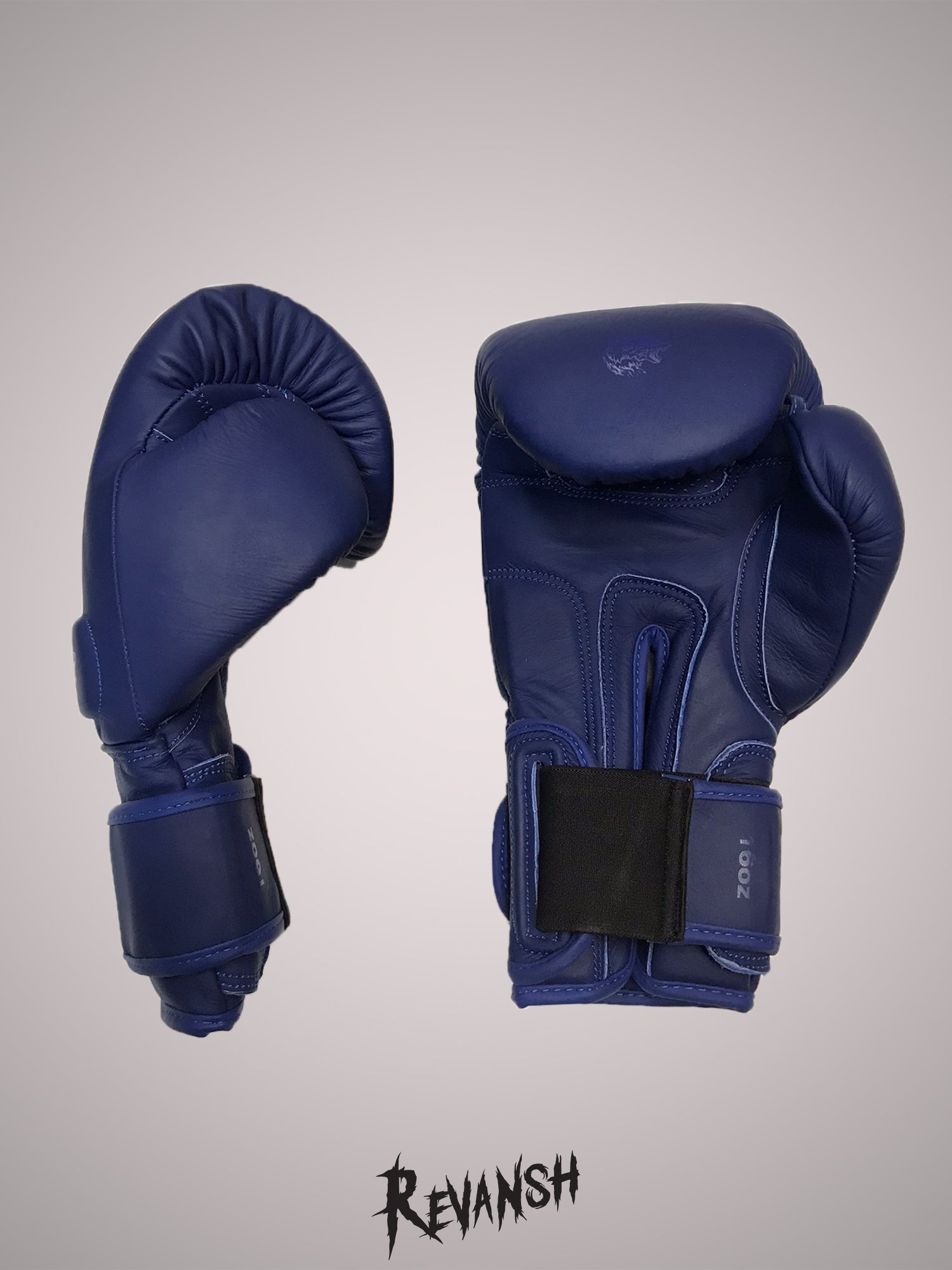 Boxing gloves REVANSH PRO Gel, BGL019BK, genuine leather