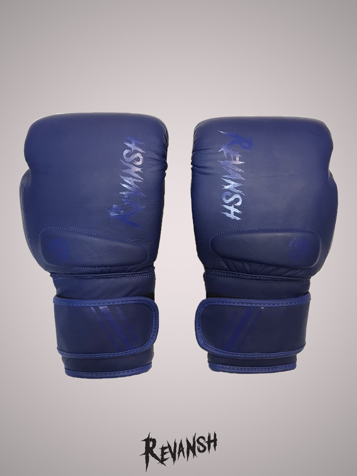 Boxing gloves REVANSH PRO Gel, BGL019BK, genuine leather