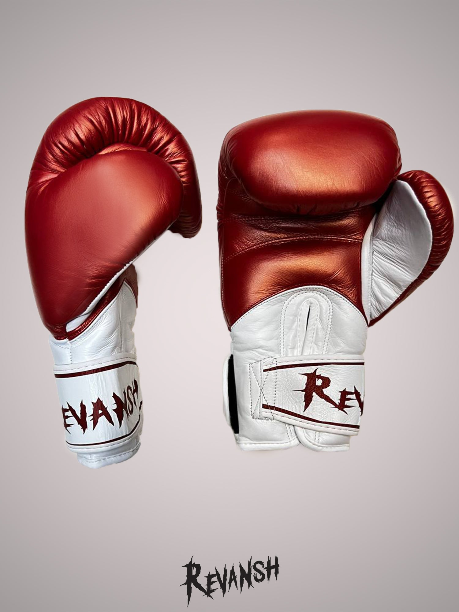 Boxing gloves REVANSH PRO TOP, genuine leather