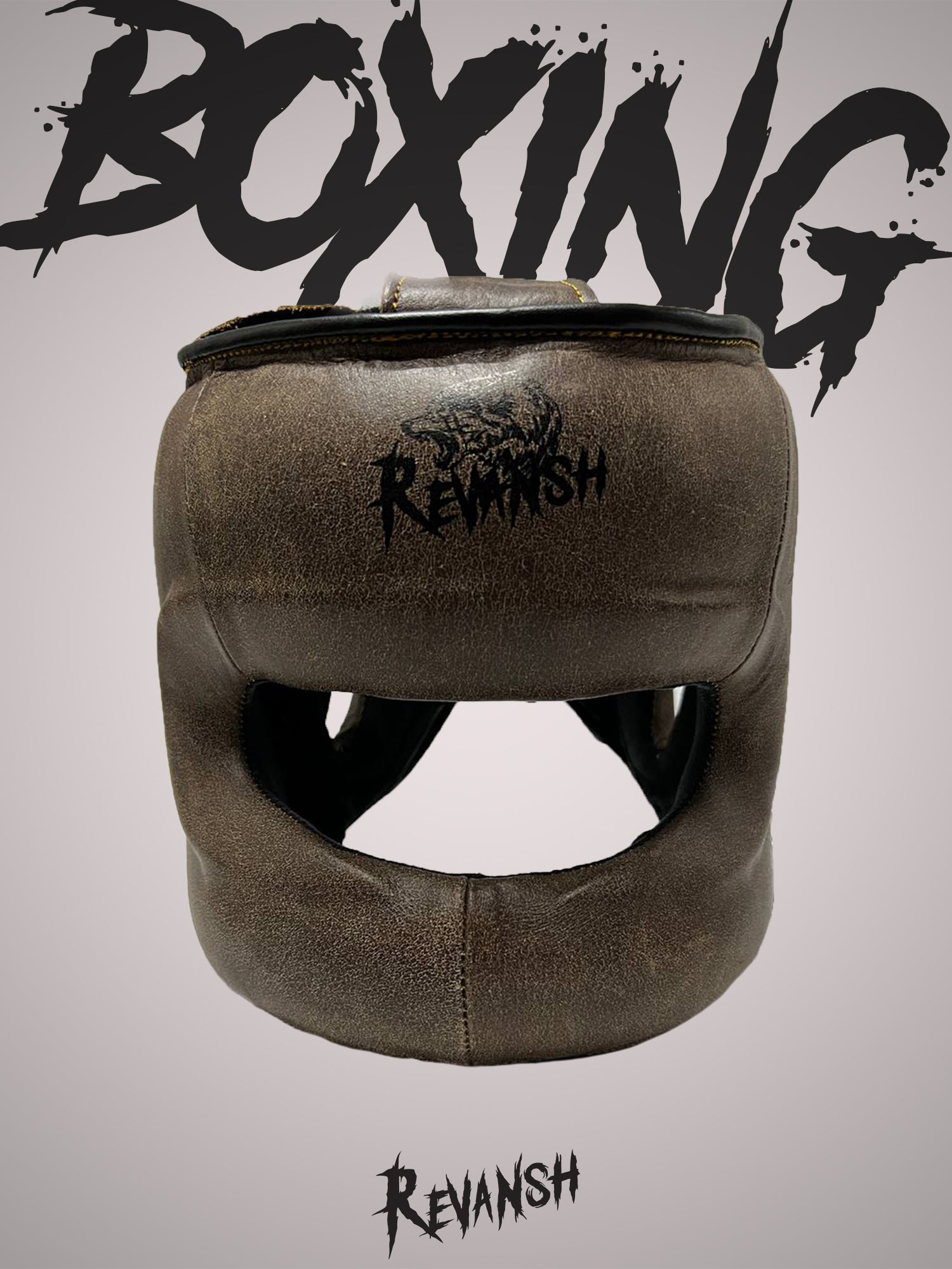 Bumper helmet, HGD010, leather