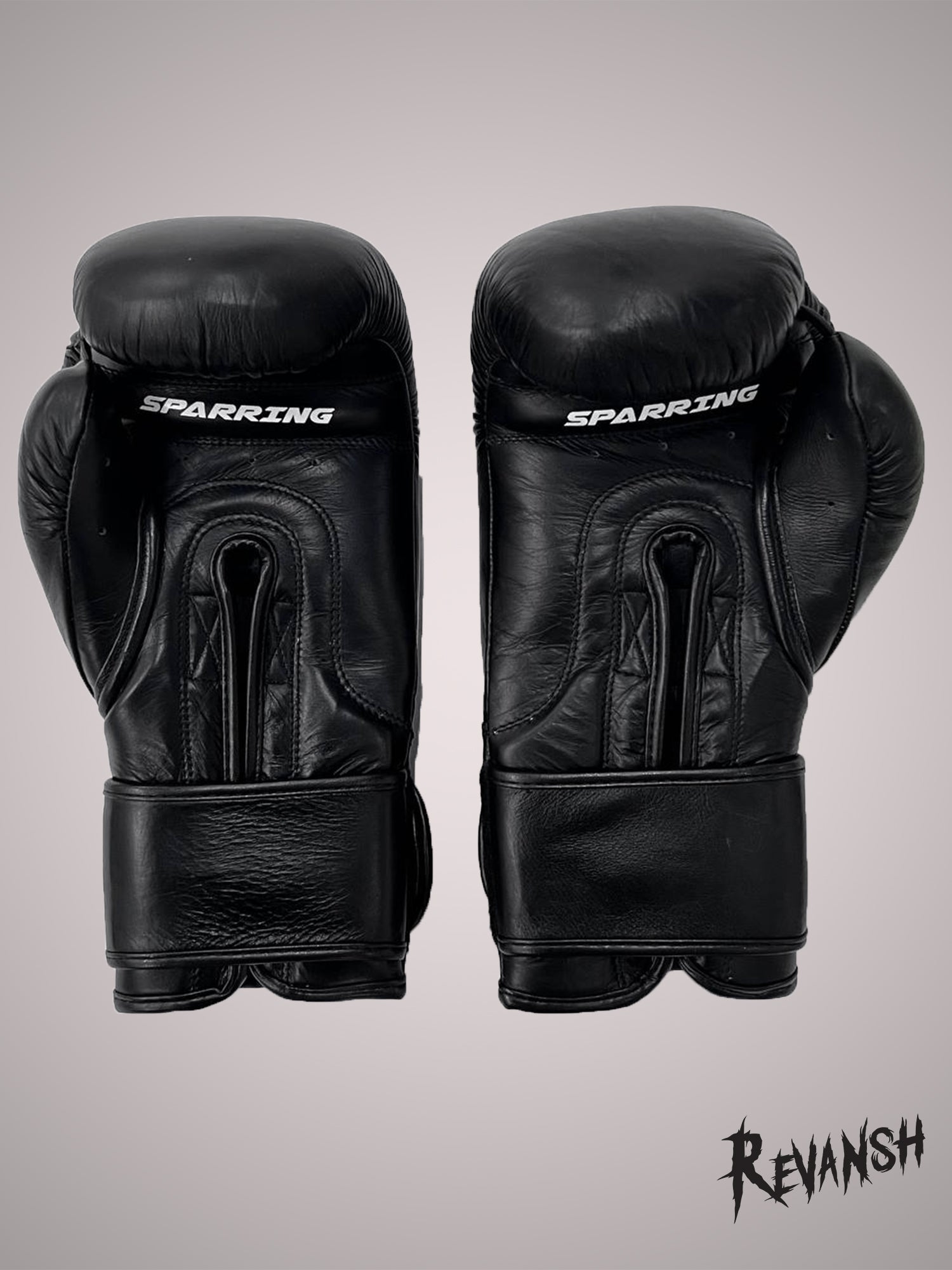 Boxing gloves for sparring, genuine leather