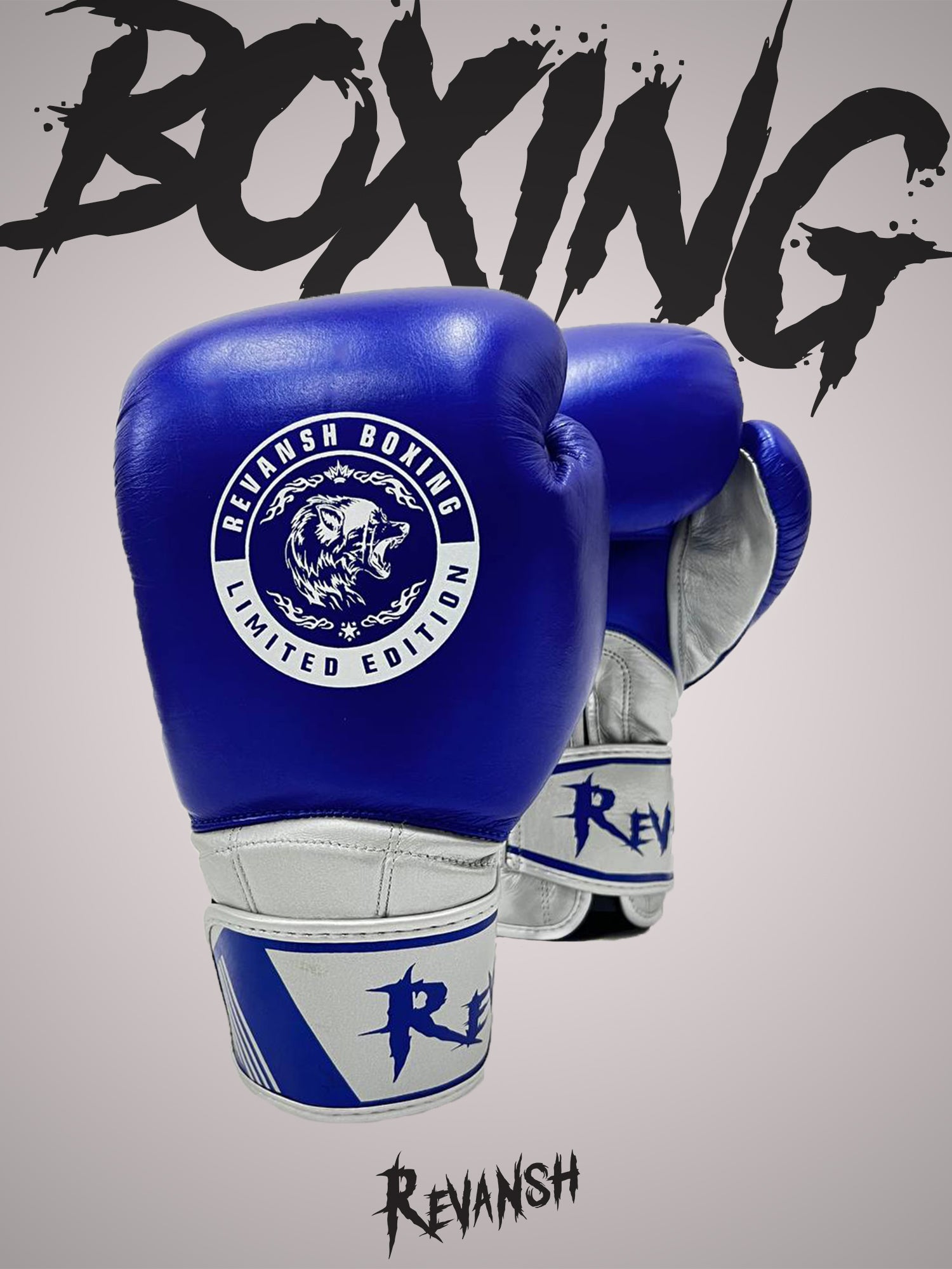 Boxing gloves REVANSH PRO TOP, genuine leather