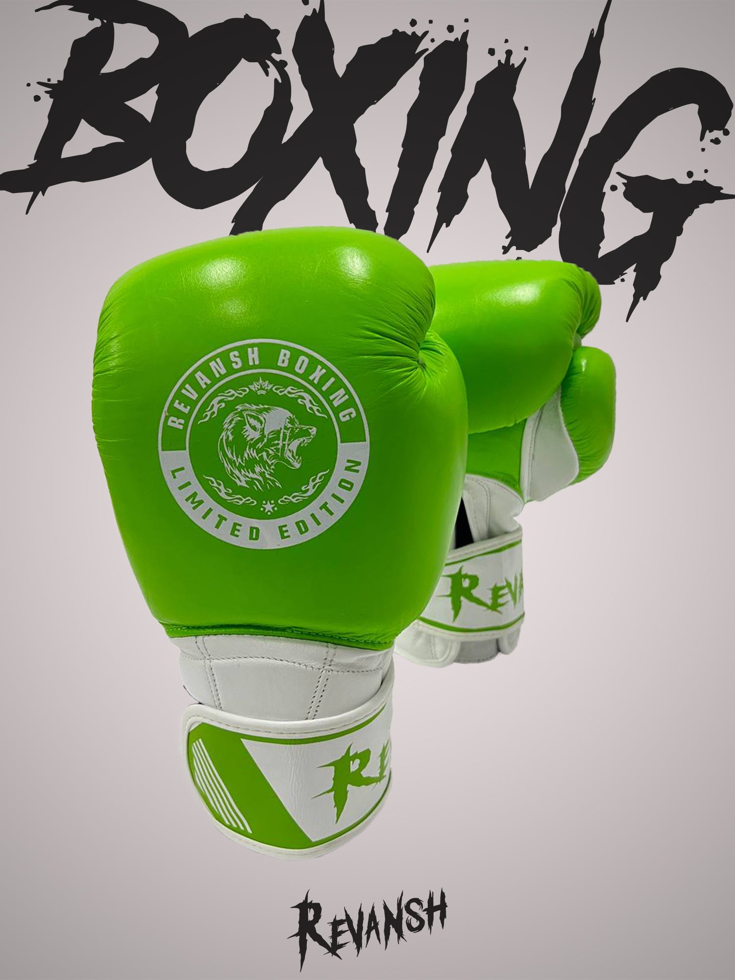Boxing gloves REVANSH PRO TOP, genuine leather