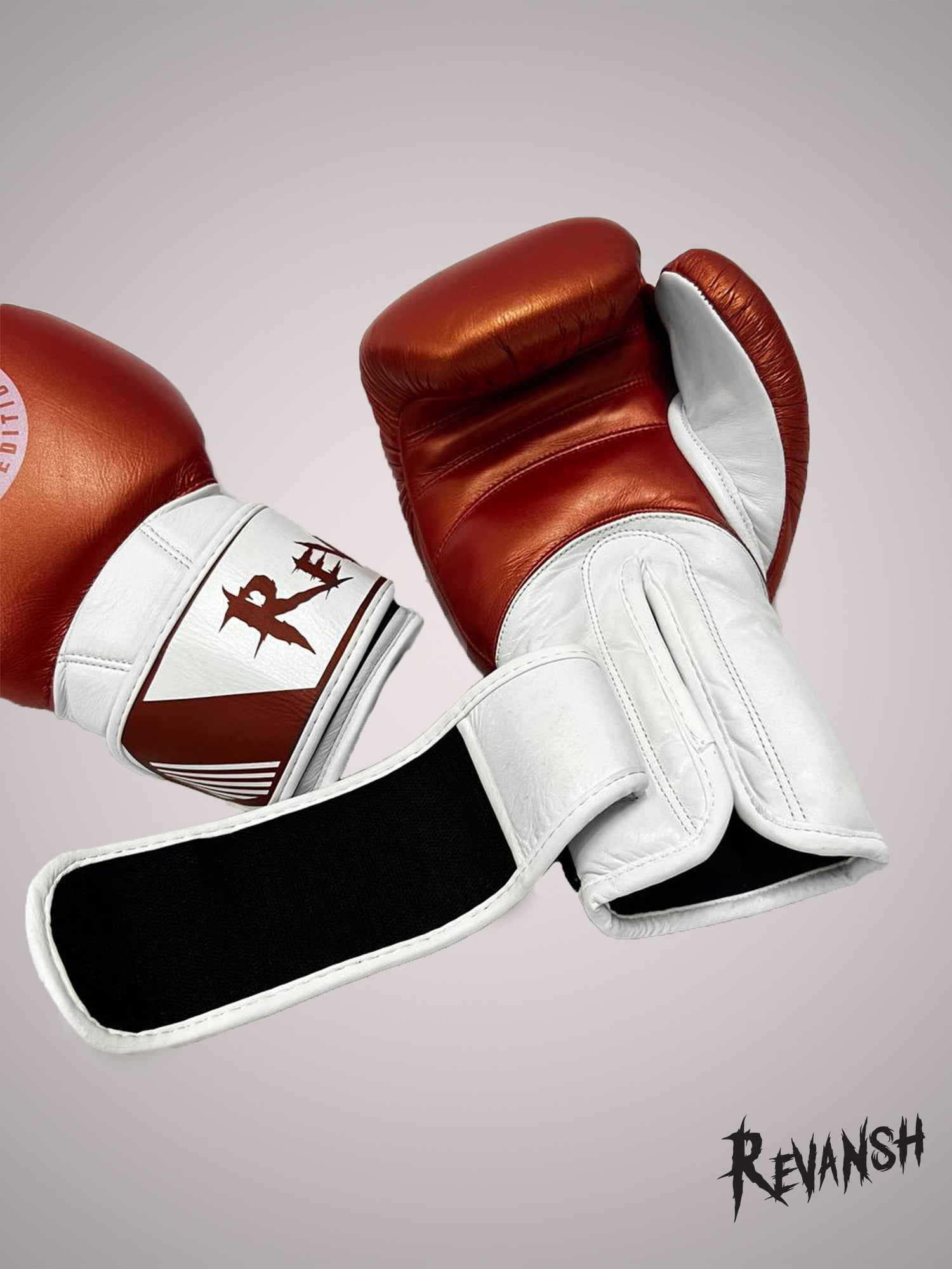Boxing gloves REVANSH PRO TOP, genuine leather