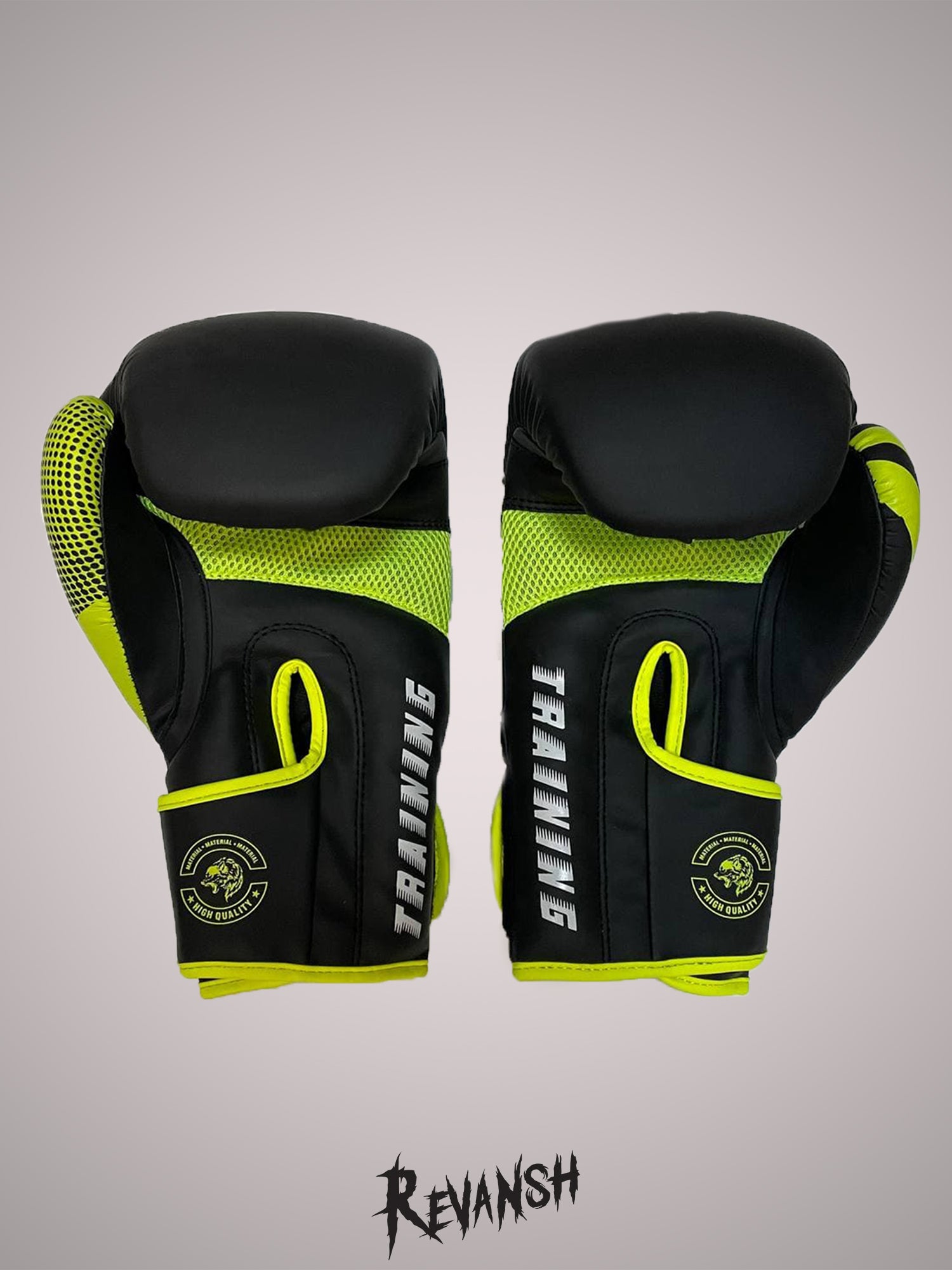 Boxing gloves REVANSH NEO, black-green