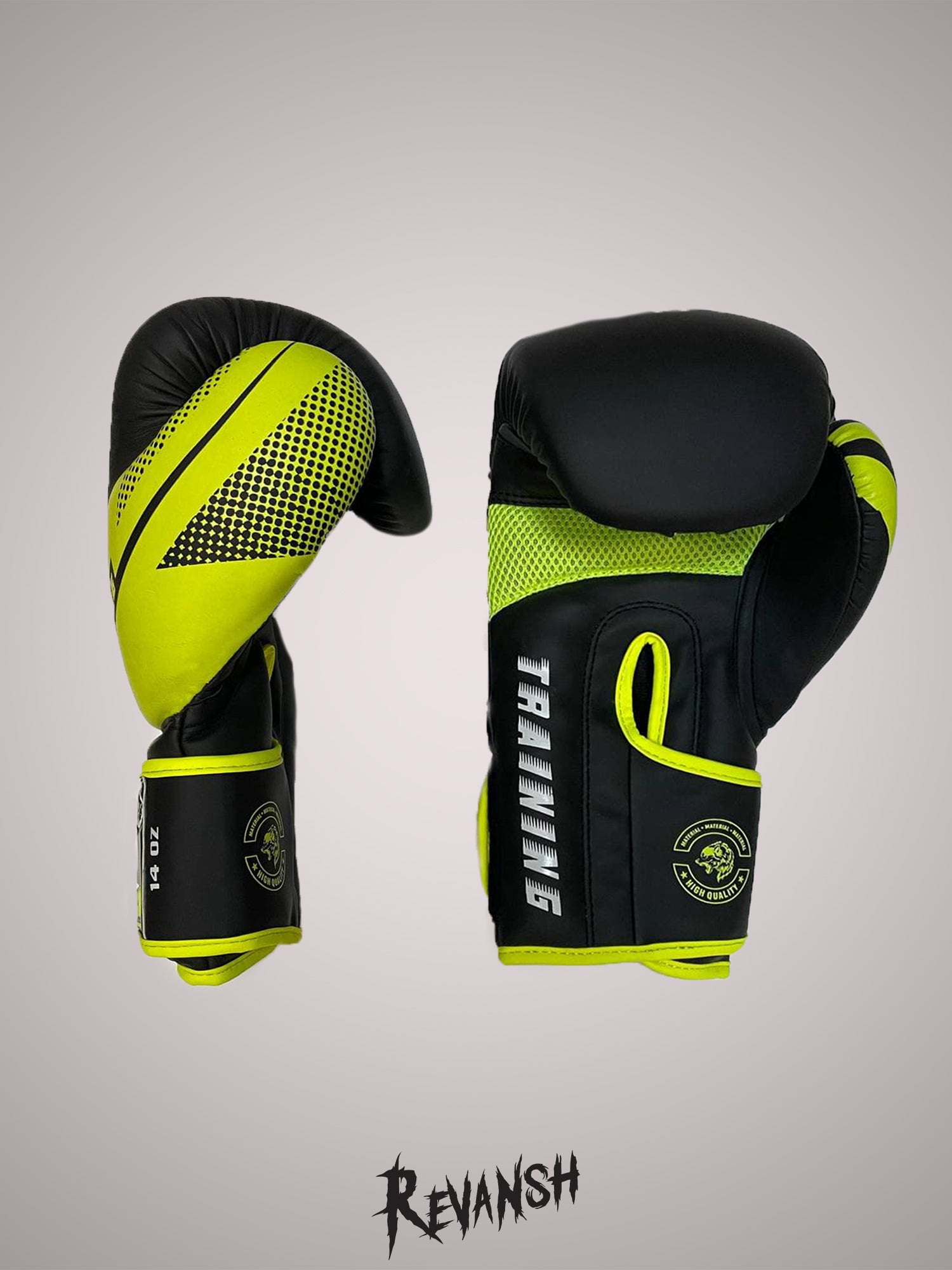 Boxing gloves REVANSH NEO, black-green