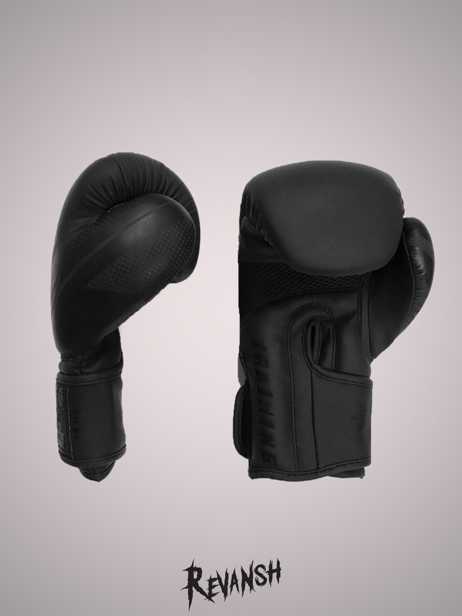 Boxing gloves REVANSH NEO, Black-Black