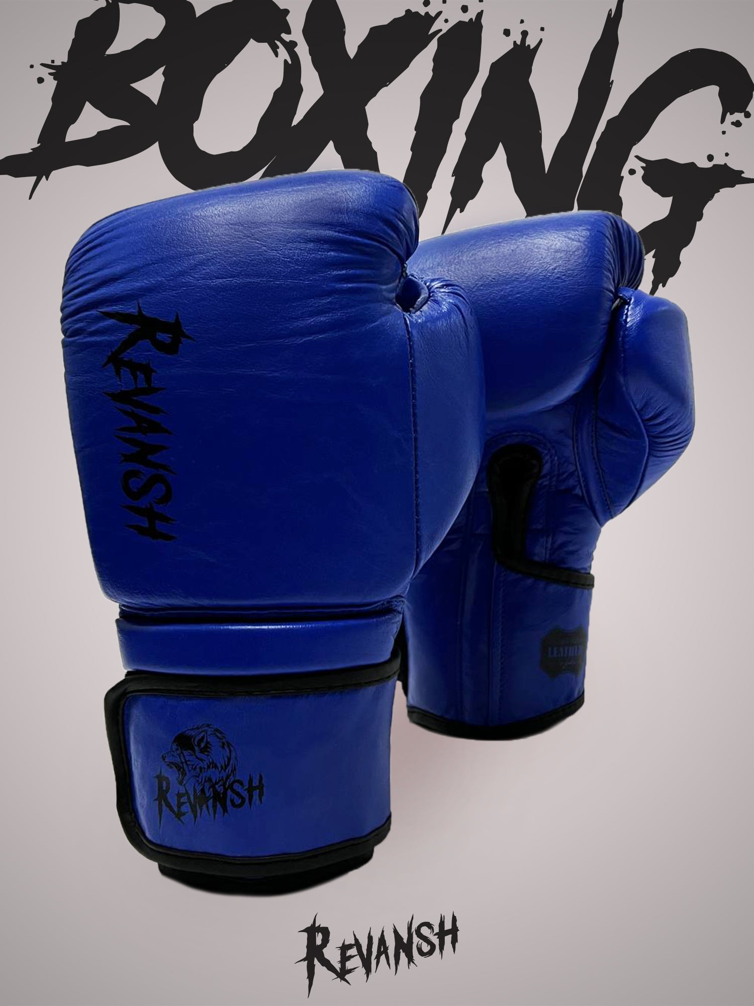 Revansh Competitive Boxing Gloves In Genuin Gloves