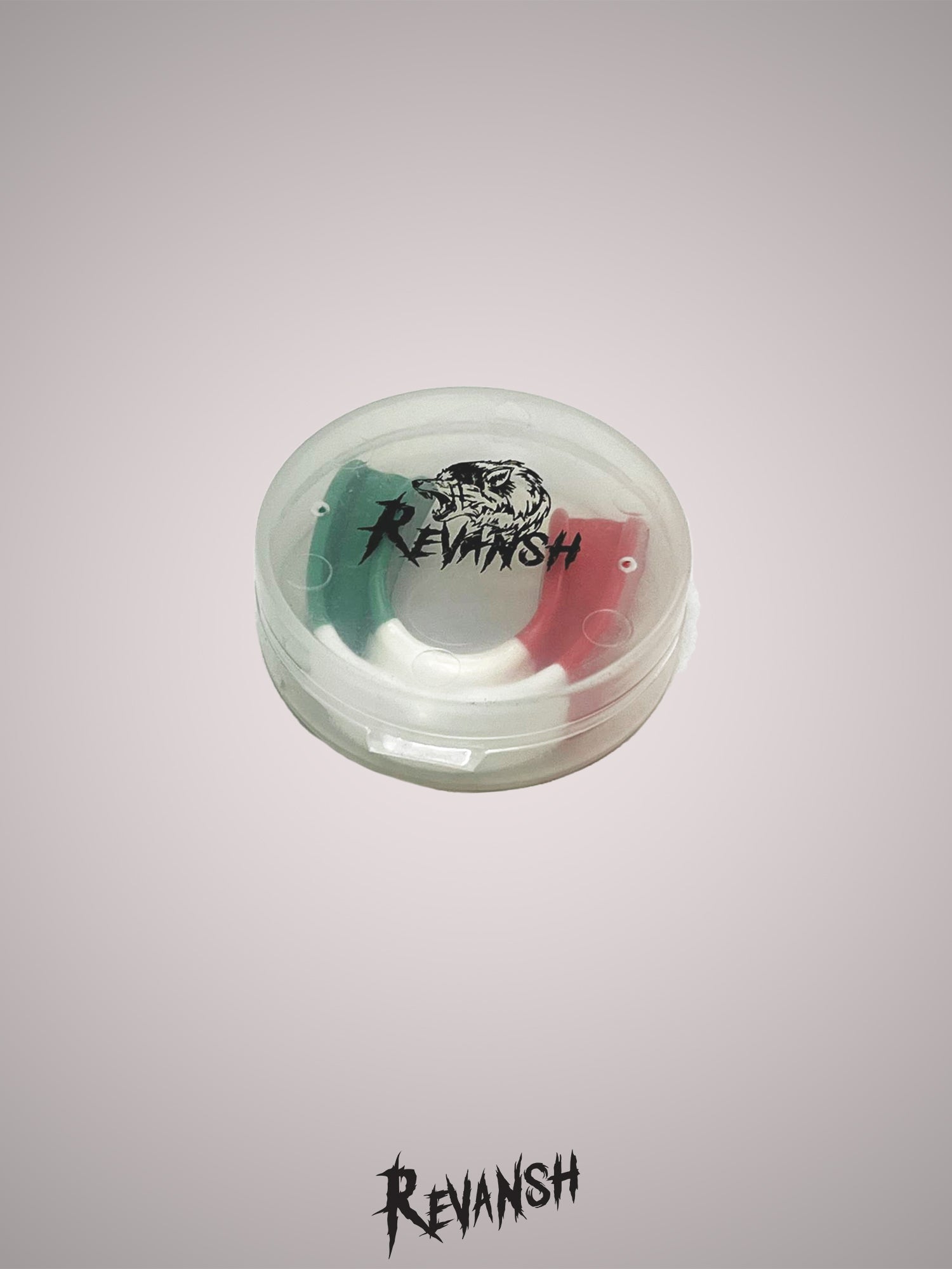 Revansh Silicon Mouth Guard, Italy Flag Style
