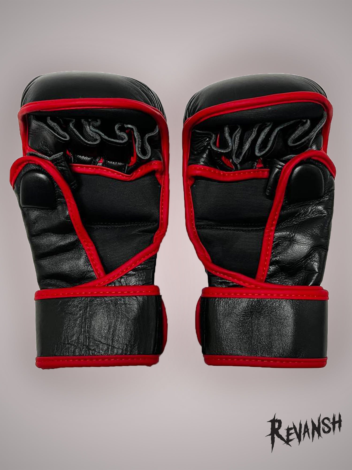 MMA gloves (crabs) scratch, HYBRID, leather