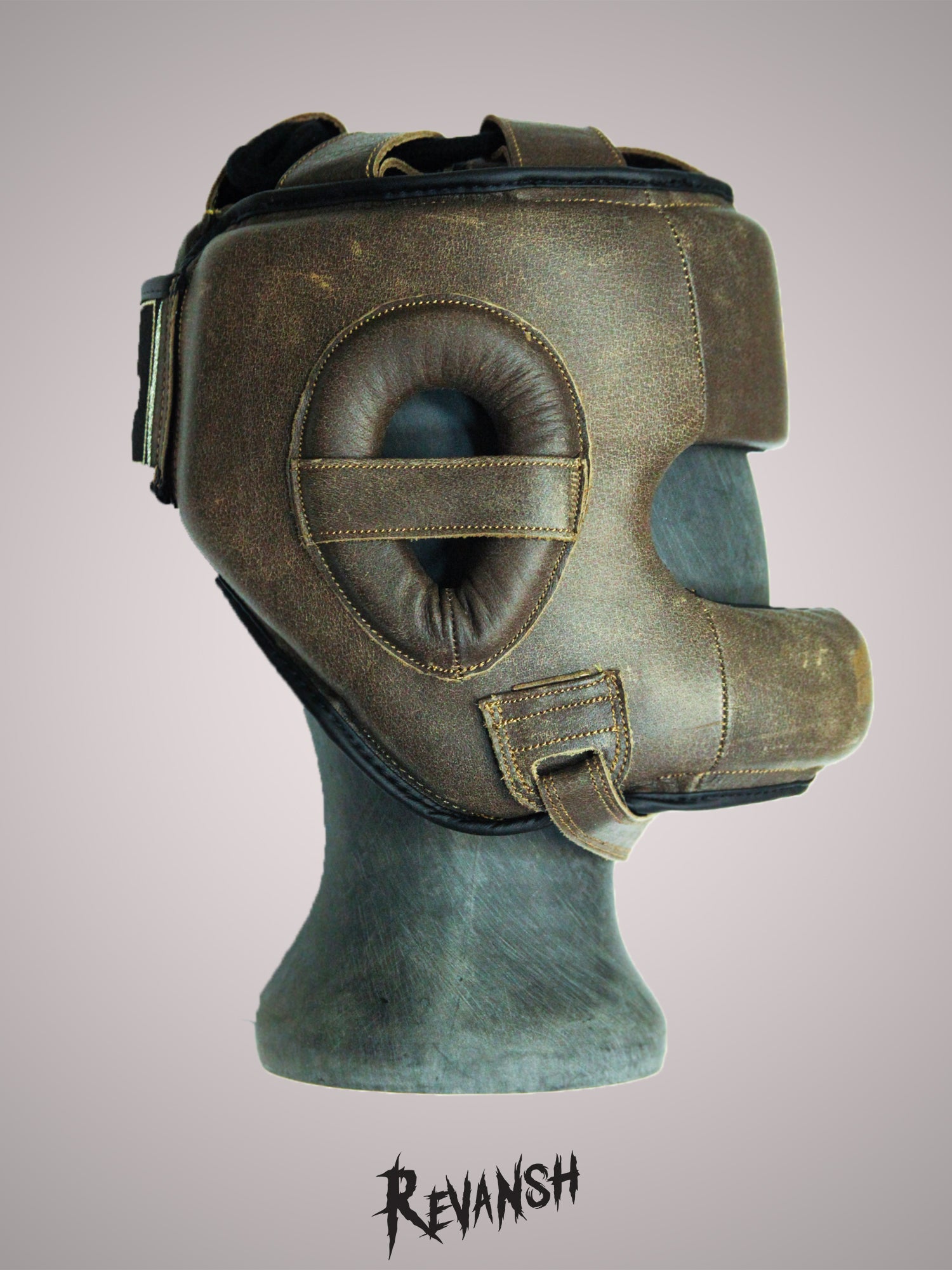 RETRO bumper helmet, leather