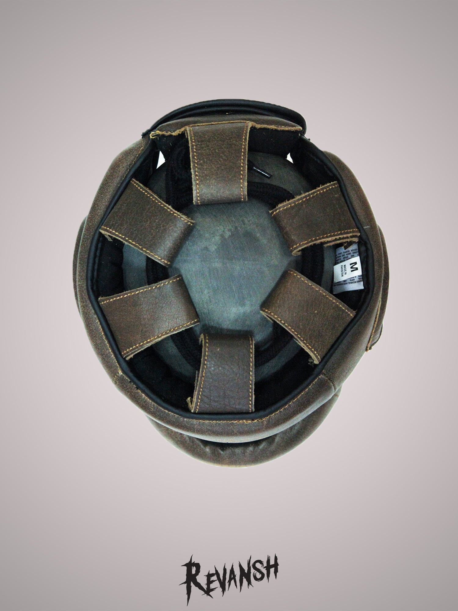 RETRO bumper helmet, leather